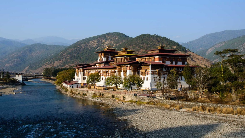 Bhutan. Photo via Let's Travel Somewhere.