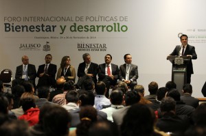 Picture from the opening session. Source: La Jornada de Jalisco.