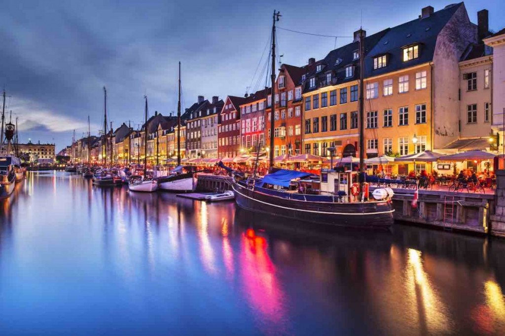 View of Nyhavn, Copenhagen.